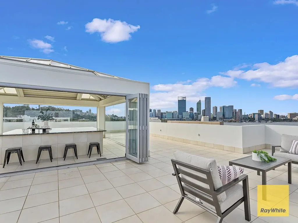 South Perth 3غرفة نوم MULTI-LEVEL PENTHOUSE WITH 360 DEGREE RIVER VIEWS