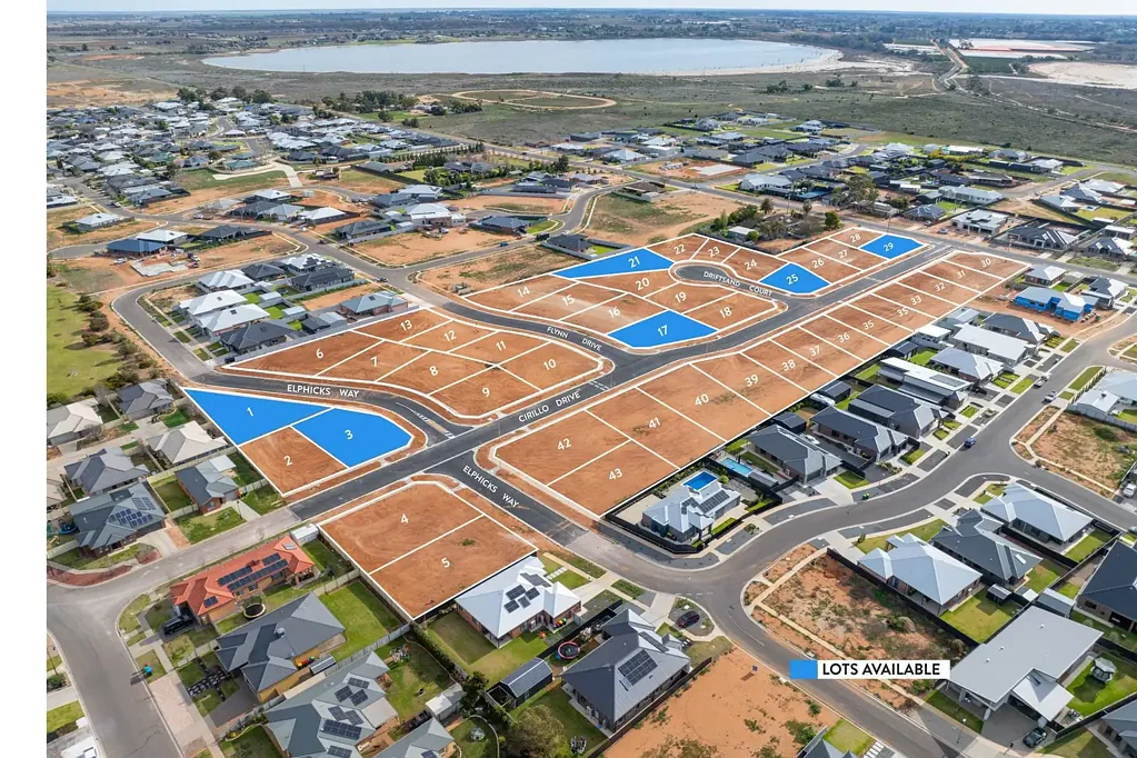 Mildura Stage Two - Riverside Park Estate.
Only 8 lots left - titled, registered, and ready to build!