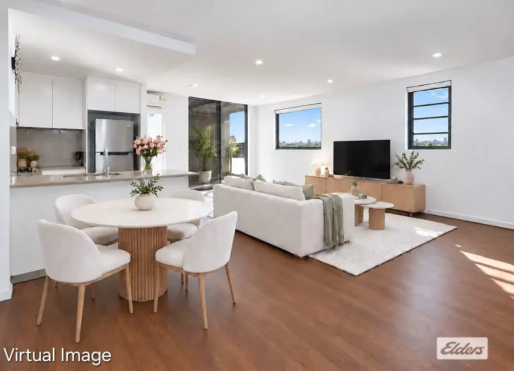 Homebush 1બેડરૂમ Sun-Drenched North-Facing Apartment with Sweeping District Views