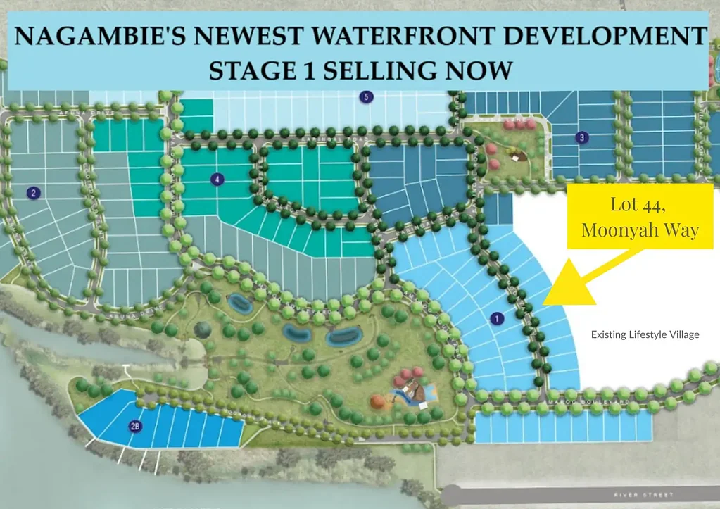 Nagambie GREAT BLOCK IN NEW WATERFRONT ESTATE