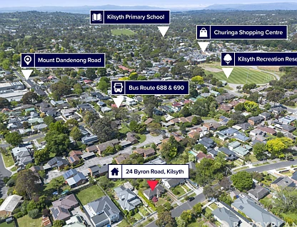 24 Byron Road, Kilsyth, VIC 3137, 3 રૂમ, 1 બાથરૂમ, House