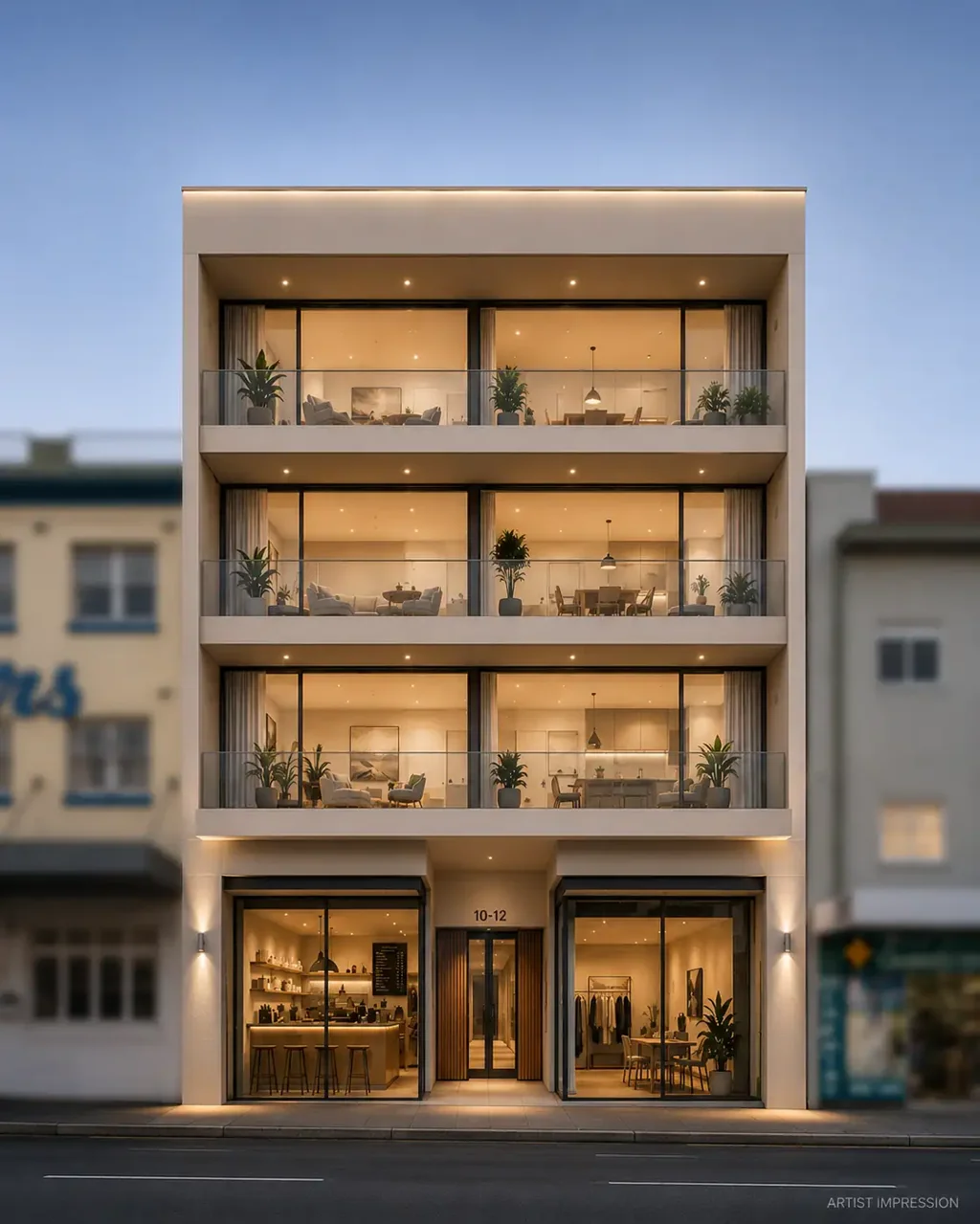 Bondi Beach 6Phòng ngủ Rare Bondi Beachfront Holding - Entire Block with Versatile Commercial Space