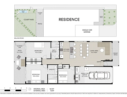 18/209 Ballina Road, Alstonville, North Coast, 3房, 2浴, Apartment