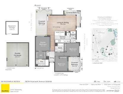 39/38 Riverwalk Avenue, Robina, QLD 4226, 3 Bedrooms, 2 Bathrooms, Apartment