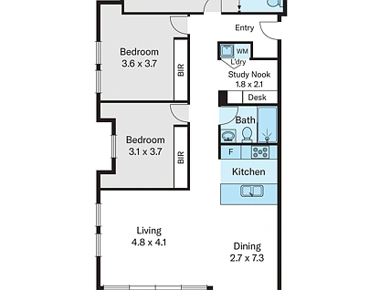 103/439 Camberwell Road, Camberwell, Inner East Melbourne, 3 침실, 2 욕실, Apartment