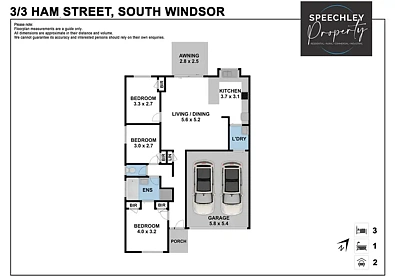 3/3 Ham Street, South Windsor, NSW 2756, 3 slaapkamers, 1 badkamers, Unit