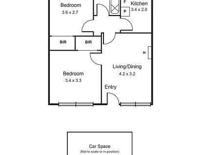10/27 Royal Avenue, Glen Huntly, Bayside, 2 rūma, 1 rūma horoi, Apartment