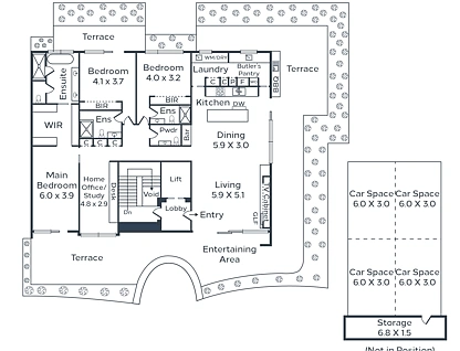 Penthouse/4 Bemmersyde Avenue, Brighton, Bayside, 3 રૂમ, 3 બાથરૂમ, Apartment