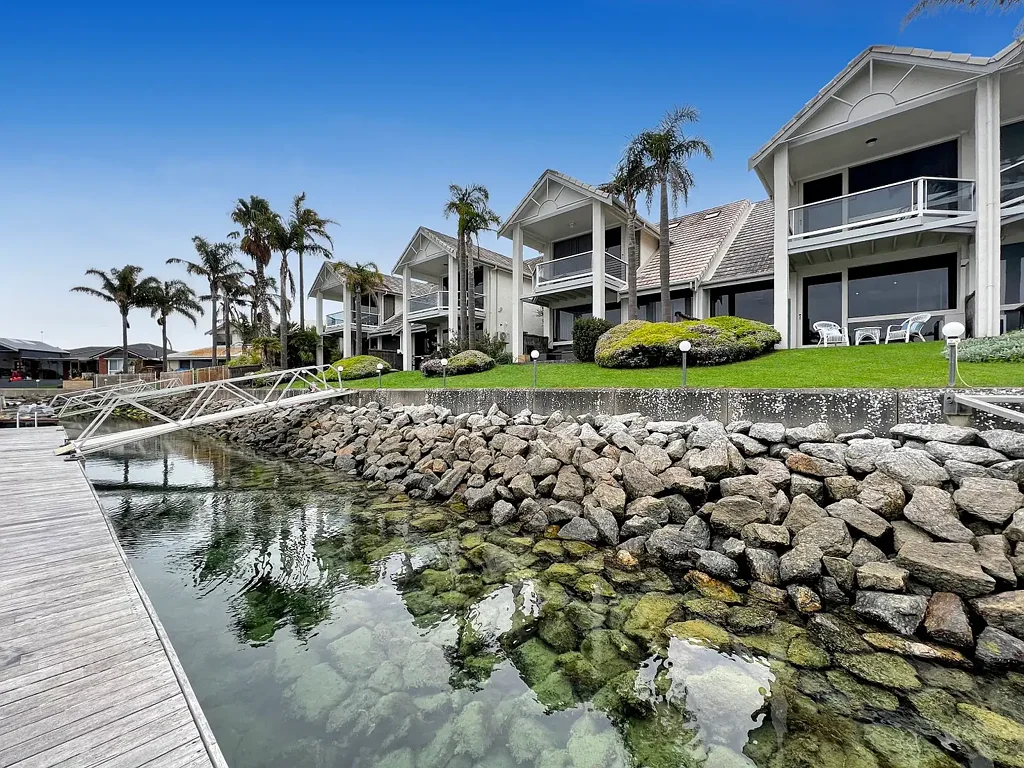 Charming water front home