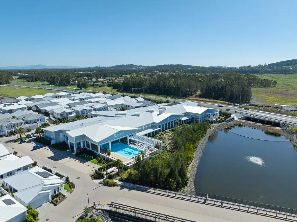 Forster 3ห้องนอน Resort-Style Over-50s Luxury: Spacious Sorrento Design with Alfresco Living at Palm Lake Resort Forster