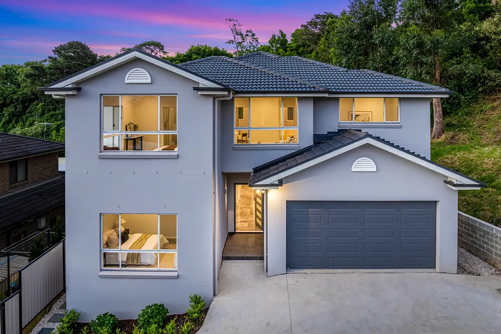 West Pennant Hills 5બેડરૂમ Brand new high-side entertainer on 1,223sqm, Carlingford High zoned