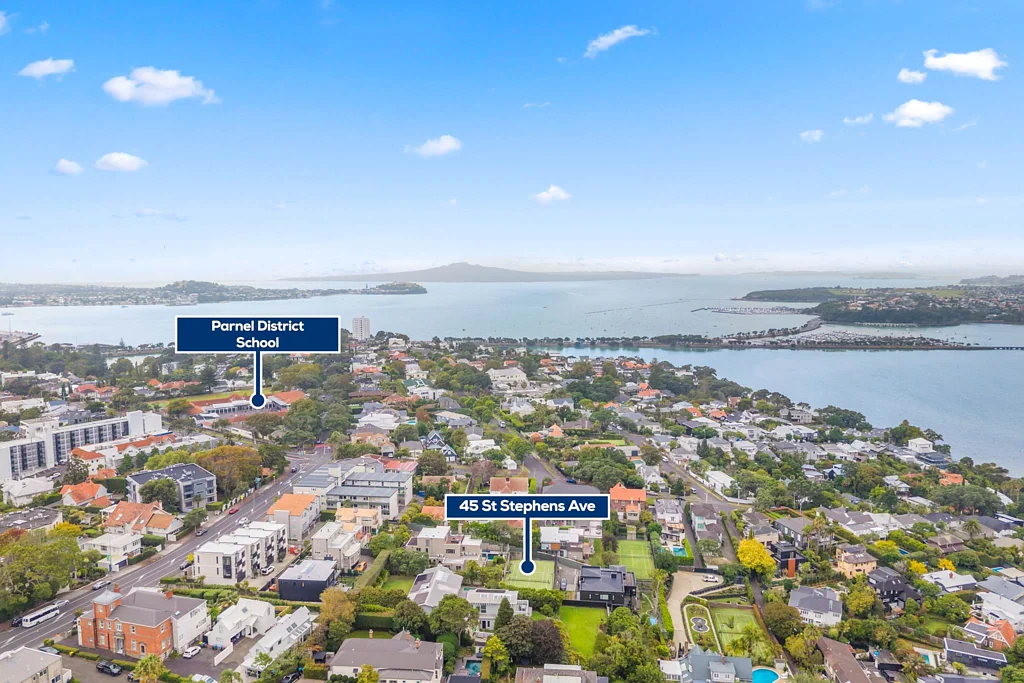 Parnell Parnell’s Dream Build – Water Views