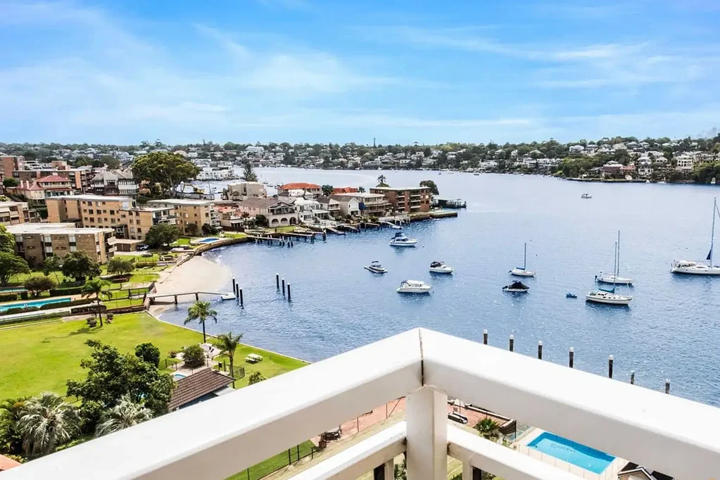 Drummoyne 2 Bedroom Prime Top-Floor Position with Spectacular Waterfront Views
