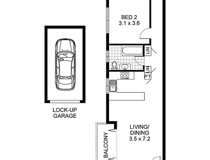 12/140 Marine Parade, Maroubra, Eastern Suburbs, 2房, 1浴, Apartment