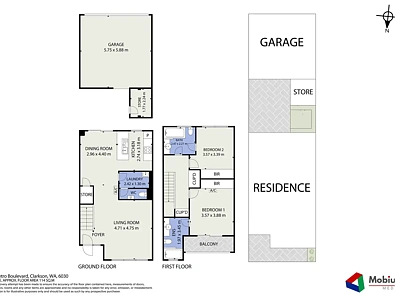 4 Metro Boulevard, Clarkson, WA 6030, 2房, 2浴, House
