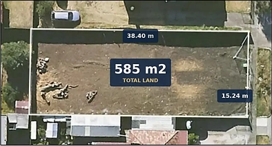 St Albans 建筑许可已批 8个住宿单元 私人套间设计 高收益共享居 优越St Albans位 Permit-Approved Land Priced to Sell