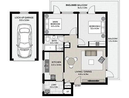 10/283 Maroubra Road, Maroubra, Eastern Suburbs, 2 Kuwarto, 1 Banyo, Apartment