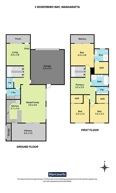 2 Bowerbird Way, Wangaratta, VIC 3677, 3 Bedrooms, 2 Bathrooms, House