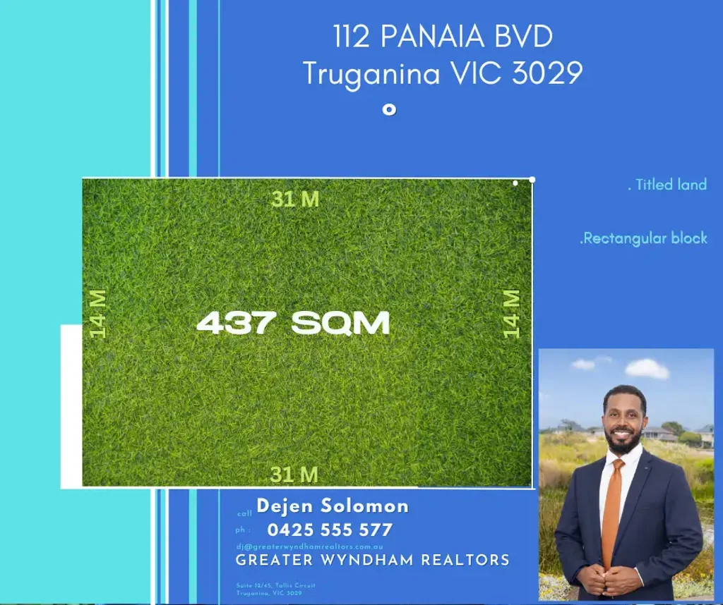 Truganina Premium titled lot- Ready to build your dream home!