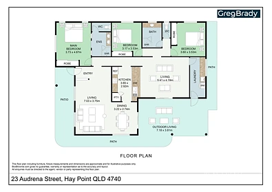 23 Audrena Street, Hay Point, QLD 4740, 3房, 2浴, House