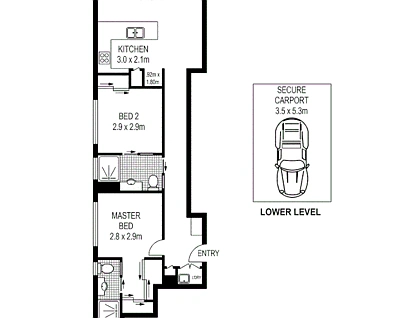 703/18 Merivale Street, South Brisbane, Brisbane - Inner City Region, 2房, 2浴, Apartment