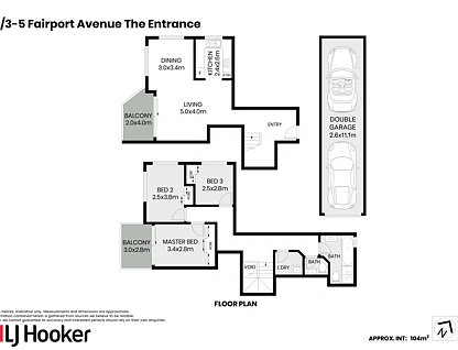 19/3-5 Fairport Avenue, The Entrance, Central Coast, 3房, 1浴, Apartment