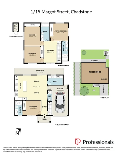 Plano ng Bahay - 1/15 Margot Street, Chadstone, VIC 3148