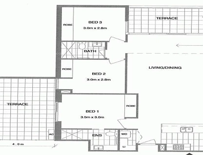 618 Lonsdale Street, Melbourne, Melbourne CBD, 3部屋, 2バスルーム, Apartment
