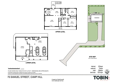 Plano ng Bahay - 75 Samuel Street, Camp Hill, QLD 4152