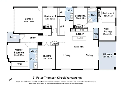 31 Peter Thomson Circuit, Yarrawonga, VIC 3730, 4房, 2浴, House