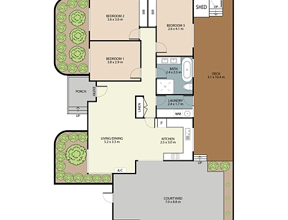 4/5-7 Keefer Street, Mordialloc, Bayside, 3房, 1浴, Unit