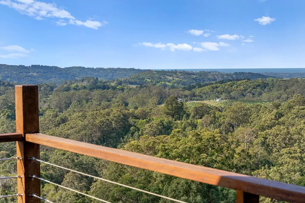 Upper Duroby "Tumbulgum Lodge" Seclusion with Panoramic Ocean Views - Tweed Hinterland