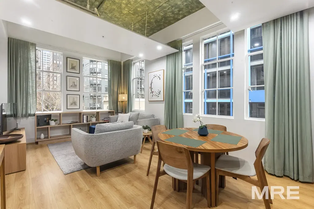 Fully furnished New York inspired CBD living with rare garage