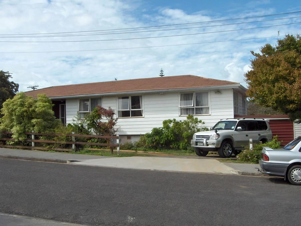 Large home on corner site