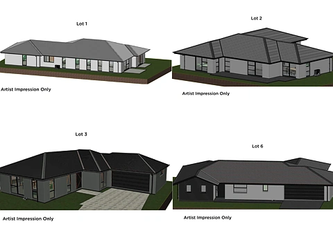 Darfield 3部屋 Four quality new builds - Take your pick