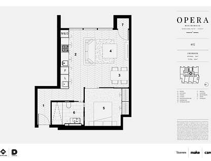 402/71 Macquarie Street, Sydney, Sydney CBD, 1 Kuwarto, 1 Banyo, Apartment