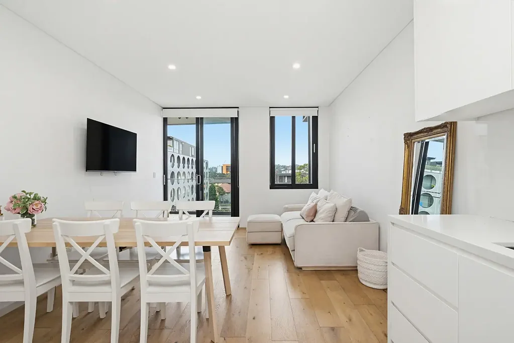 Elevated Ultra-Modern Two Bedroom Apartment with Expansive Balcony and City Fringe Convenience
