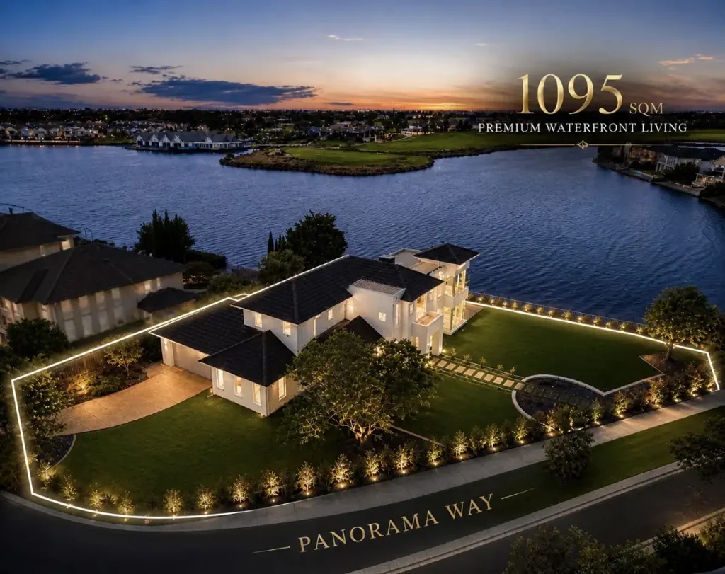 Point Cook 4ห้องนอน WATERFRONT RESIDENCE ON 1095m2 LAND!!