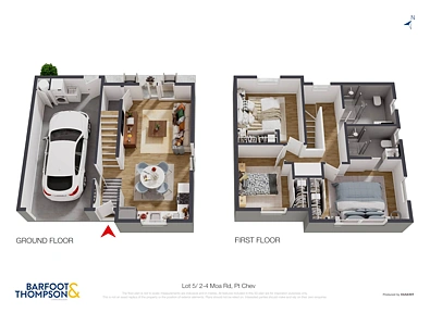 2-4 Moa Road, Pt Chevalier, Auckland City, 3 Bedrooms, 2 Bathrooms, Townhouse