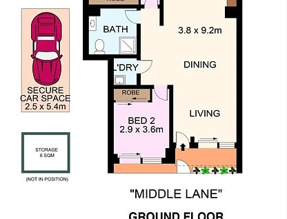 G5/438-448 Anzac Parade, Kingsford, Eastern Suburbs, 2 chambres, 1 salles de bain, Apartment