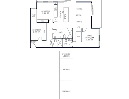 105/10-12 Station Avenue, Mckinnon, VIC 3204, 3 Kuwarto, 2 Banyo, Apartment