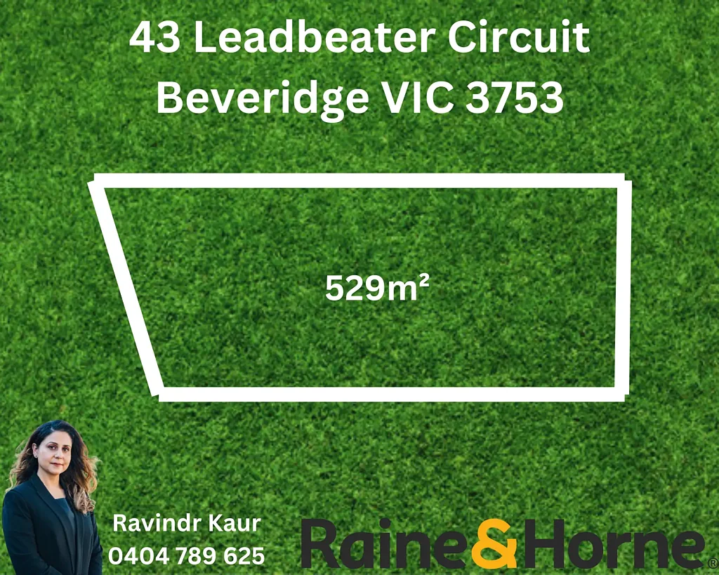 Beveridge Titled Land Ready to Build - 529m² in Ooranya Estate, Beveridge