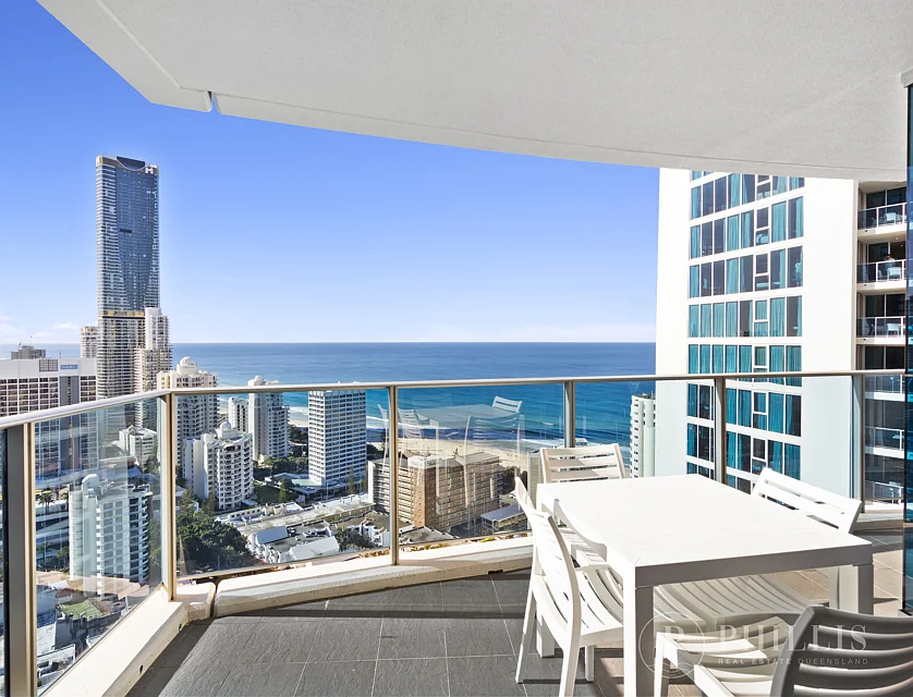 12702/3113 Surfers Paradise Boulevard, Surfers Paradise, Gold Coast, 2 phòng ngủ, 2 phòng tắm, Apartment
