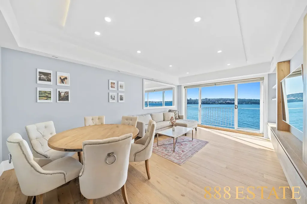 Kirribilli 3 Bedroom Stunning Three Bedroom Apt with 180 Degree Harbour View