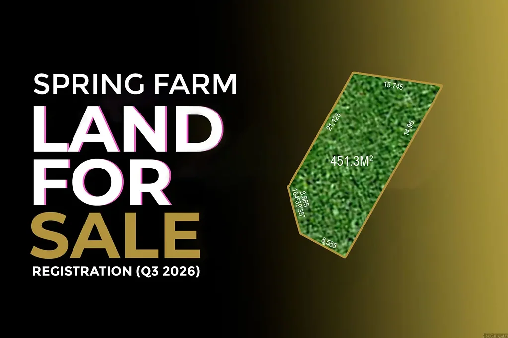 Spring Farm Exclusive Land Opportunity in Spring Farm - Registration anticipated Q3 2026