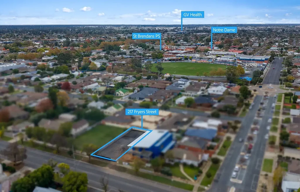 Shepparton Building Block - CBD Location and Activity 1 Zoned