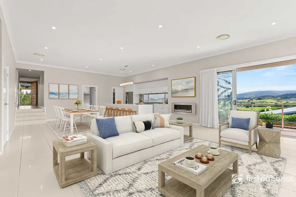 Gerringong 5房  Spacious Family Living with Stunning Escarpment Views