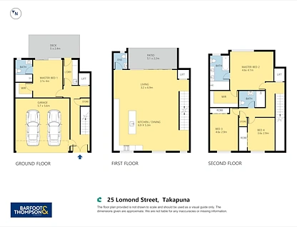 25C Lomond Street, Takapuna, North Shore City, 4房, 3浴, House