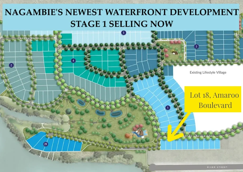 Nagambie GREAT BLOCK IN NEW WATERFRONT ESTATE