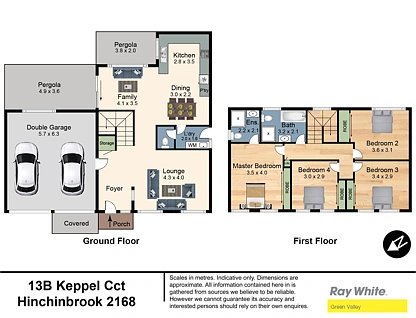 13B Keppel Circuit, Hinchinbrook, South Western Suburbs, 4 غرف, 2 حمامات, House